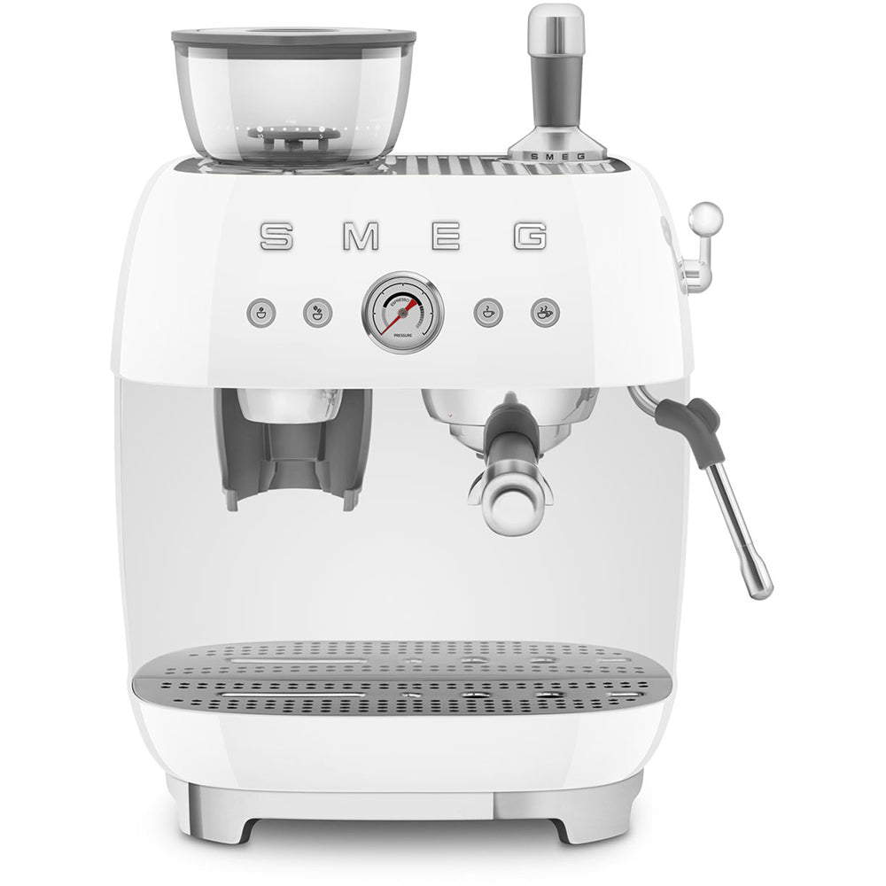 Smeg Retro Manual Espresso Coffee Machine with Grinder