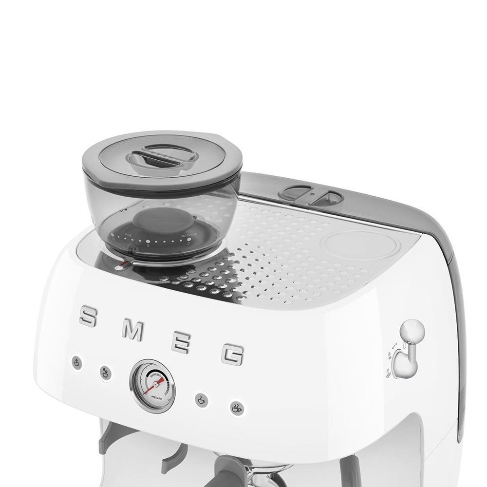 Smeg Retro Manual Espresso Coffee Machine with Grinder
