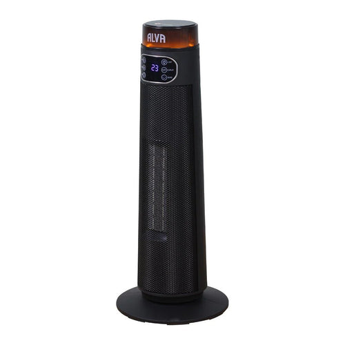 Alva Electric Tower Fan Heater with Remote Control