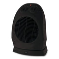 Alva Black Electric Fan Heater
