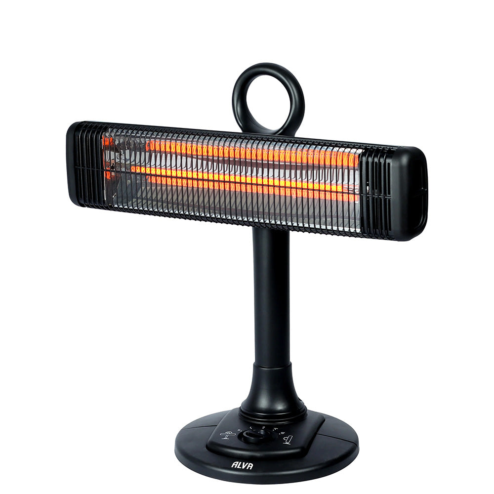 Infrared Short patio Heater with Adjustable Directional Head