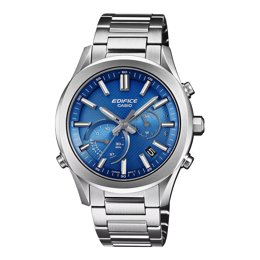 Casio Edifice Chronograph Solar BT Men's Smart Watch, EQB-1300D