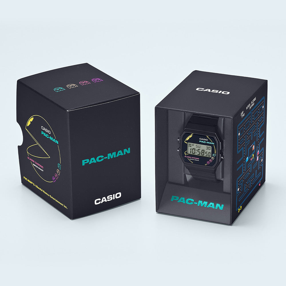 Casio Retro Men's Limited Edition Pac-Man Digital Wrist Watch, F-91WPC-1ADR