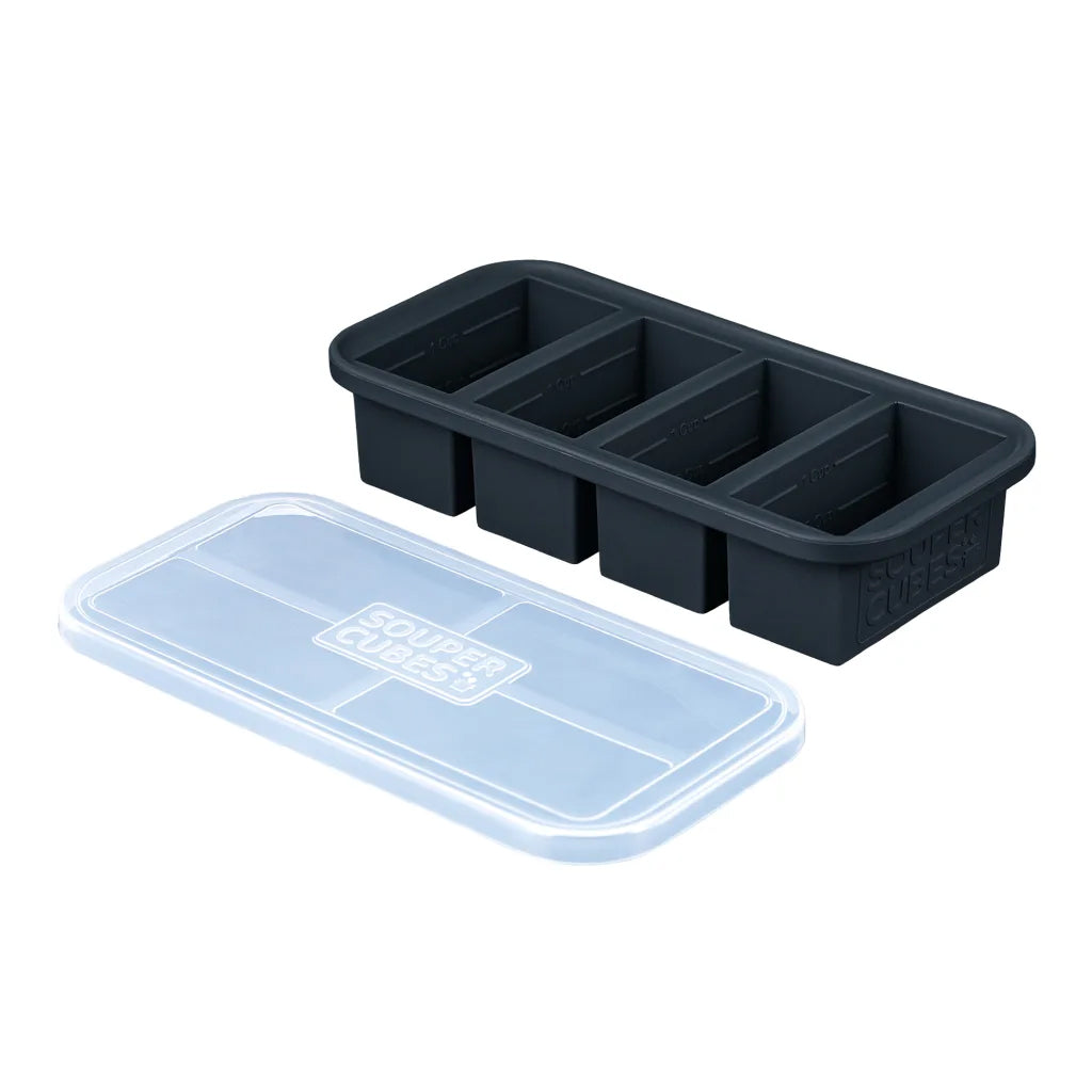 Souper Cubes 1 Cup Silicone Food Storage Tray With Lid