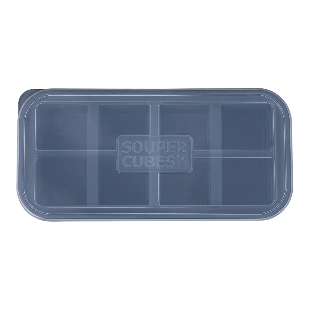Souper Cubes 1 Cup Silicone Food Storage Tray With Lid
