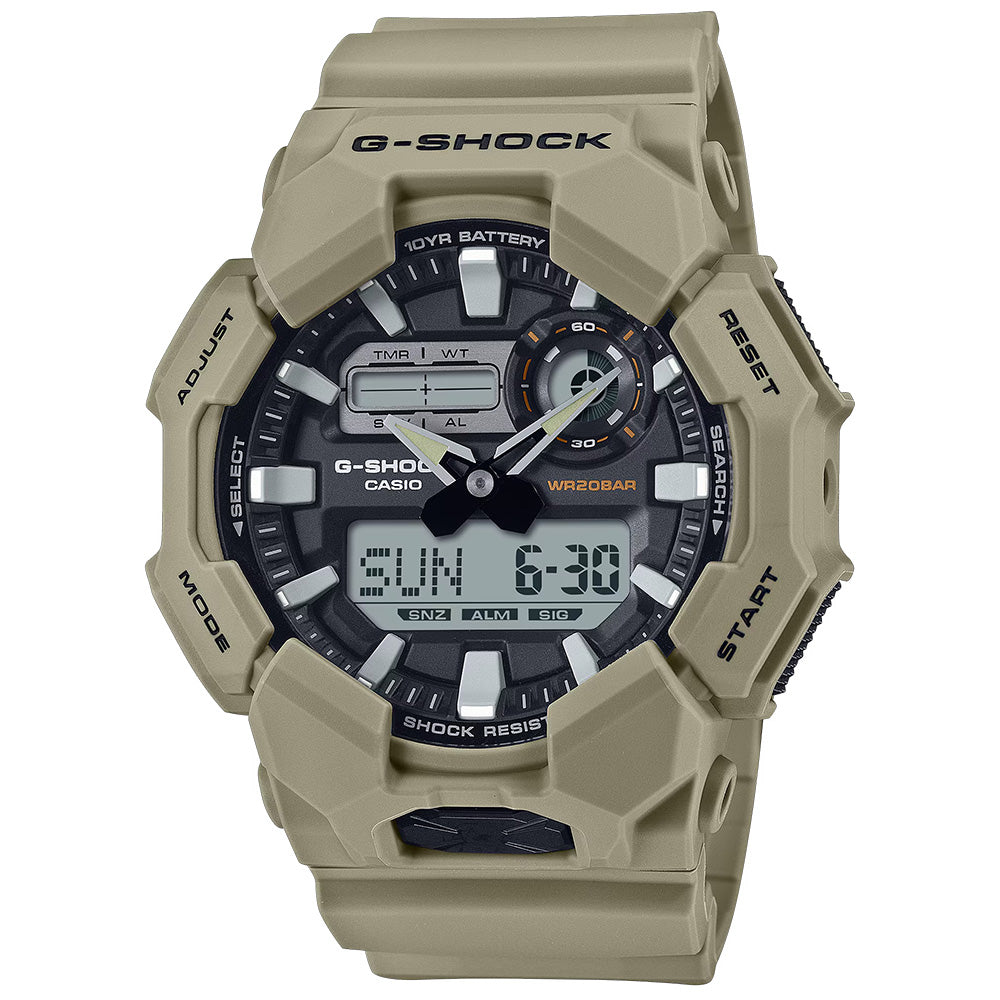 Casio G-Shock Men's 200m AnaDigital Wrist Watch, GA-010