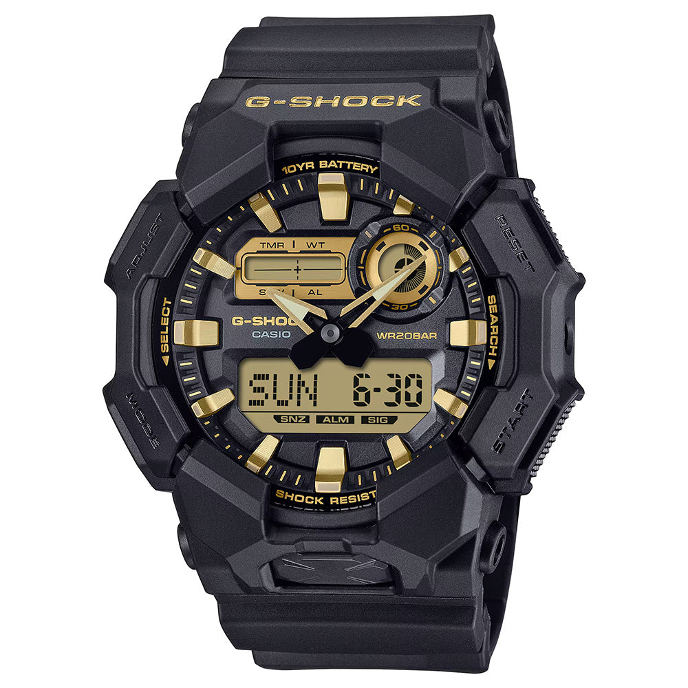 Casio G-Shock Men's 200m AnaDigital Wrist Watch, GA-010GB-1A9DR