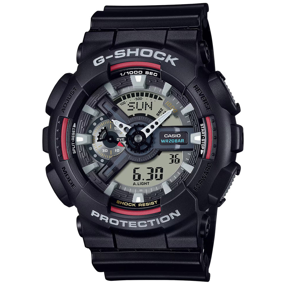 Casio G-Shock Men's 200m AnaDigi Wrist Watch, GA-110RL-1ADR