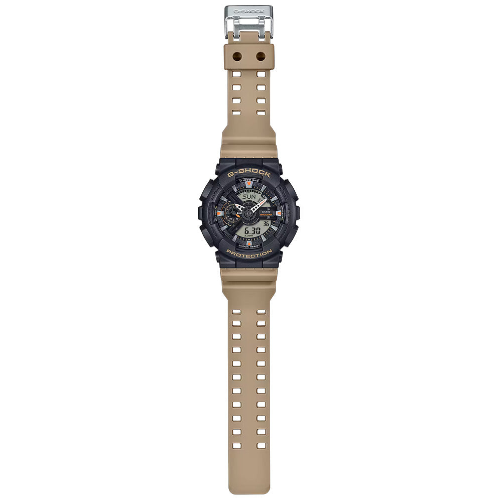 Casio G-Shock Men's 200m AnaDigi Wrist Watch, GA-110TU-1A5DR