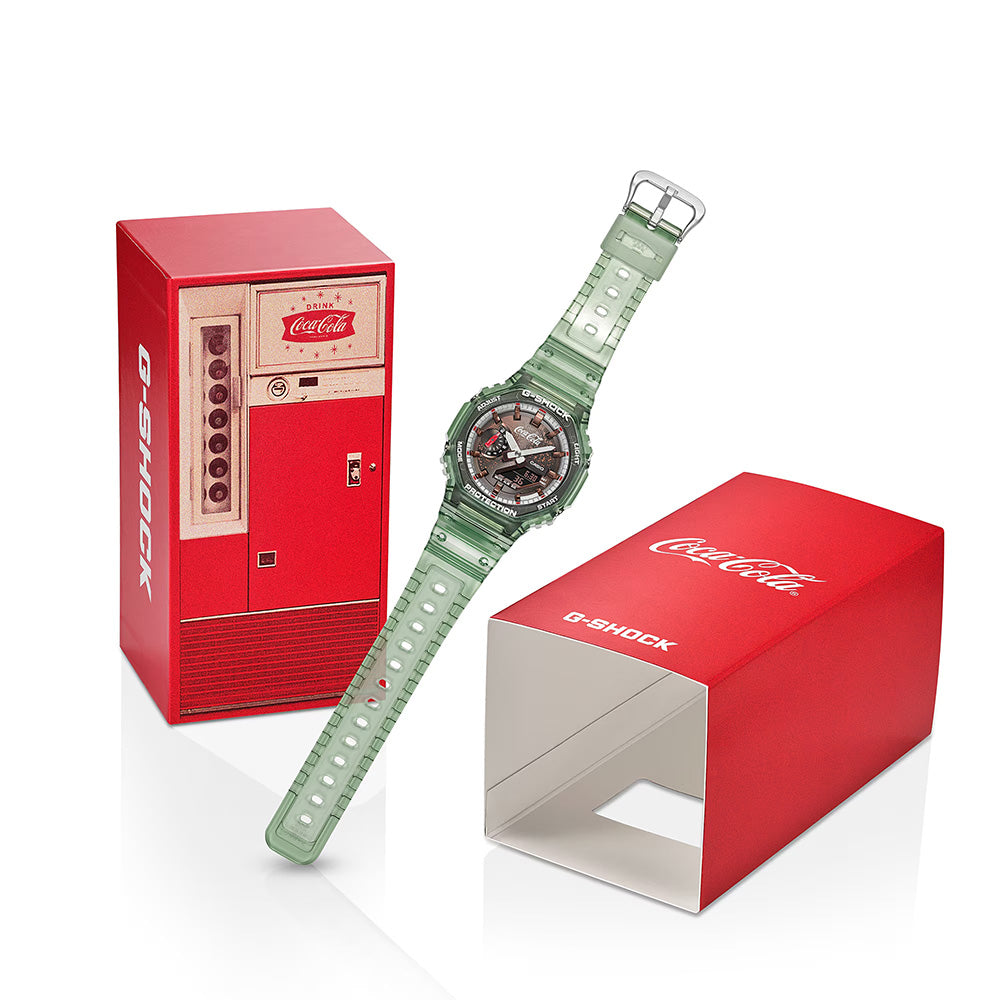 Casio G-Shock C-Core Men's 200m AnaDigi Wrist Watch, GA-2100CC-3ADR