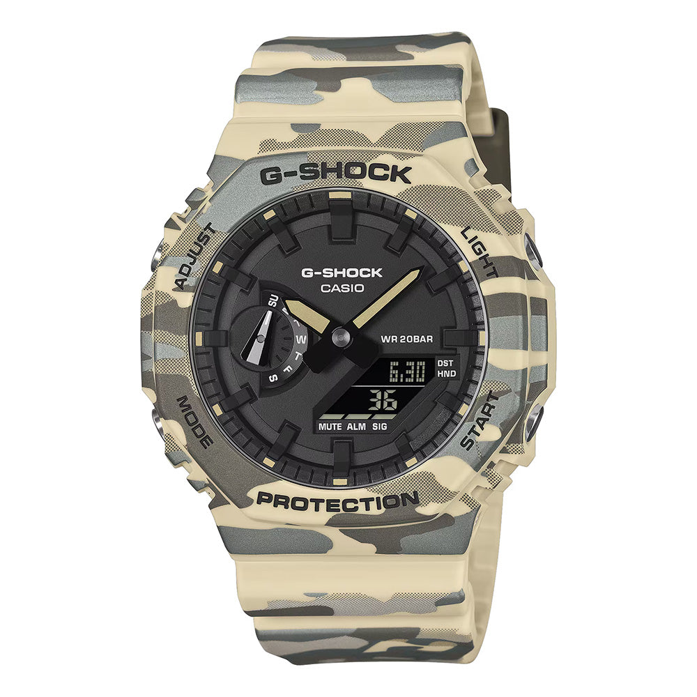 Casio G-Shock C-Core Men's 200m AnaDigi Wrist Watch, GA-2100CM