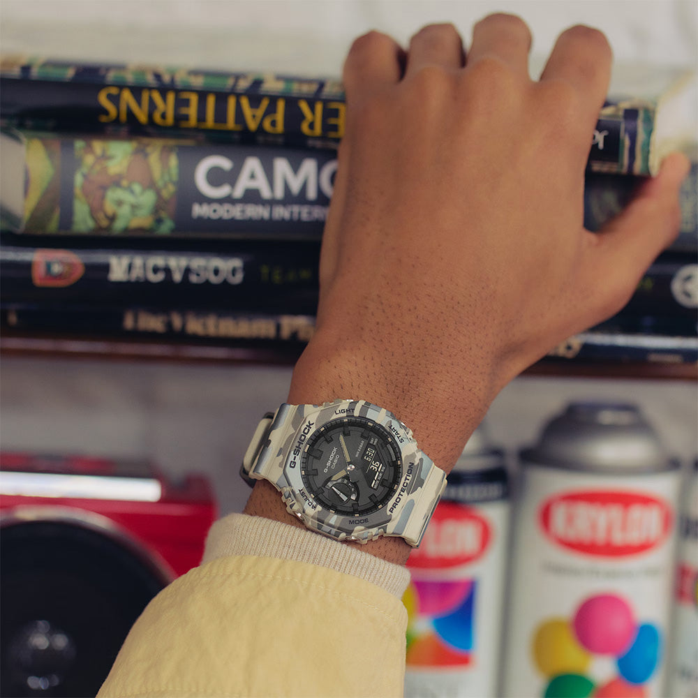 Casio G-Shock C-Core Men's 200m AnaDigi Wrist Watch, GA-2100CM