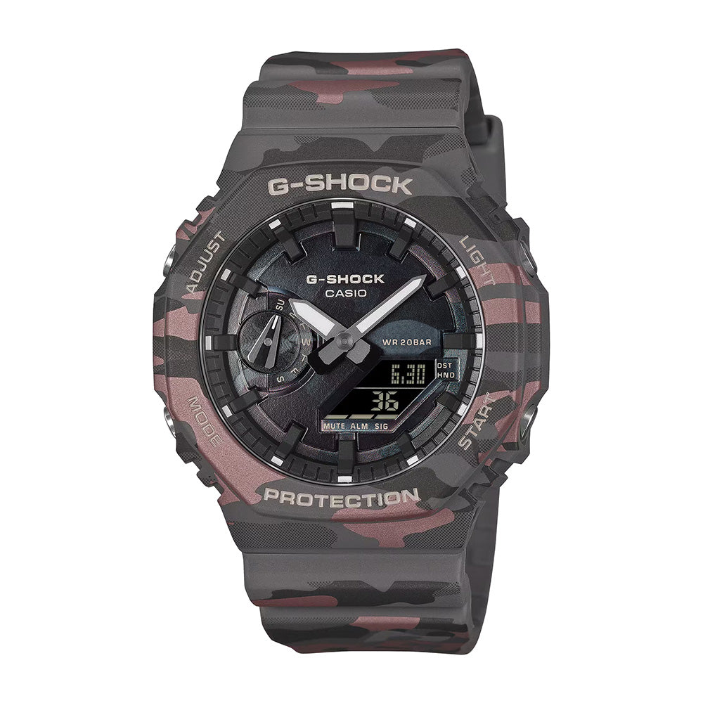 Casio G-Shock C-Core Men's 200m AnaDigi Wrist Watch, GA-2100CMD-8ADR