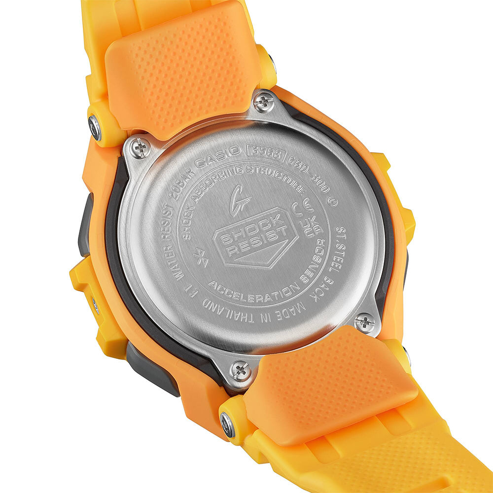 Casio G-Shock 200m Bluetooth Fitness Digital Wrist Watch, GBD-300-9DR
