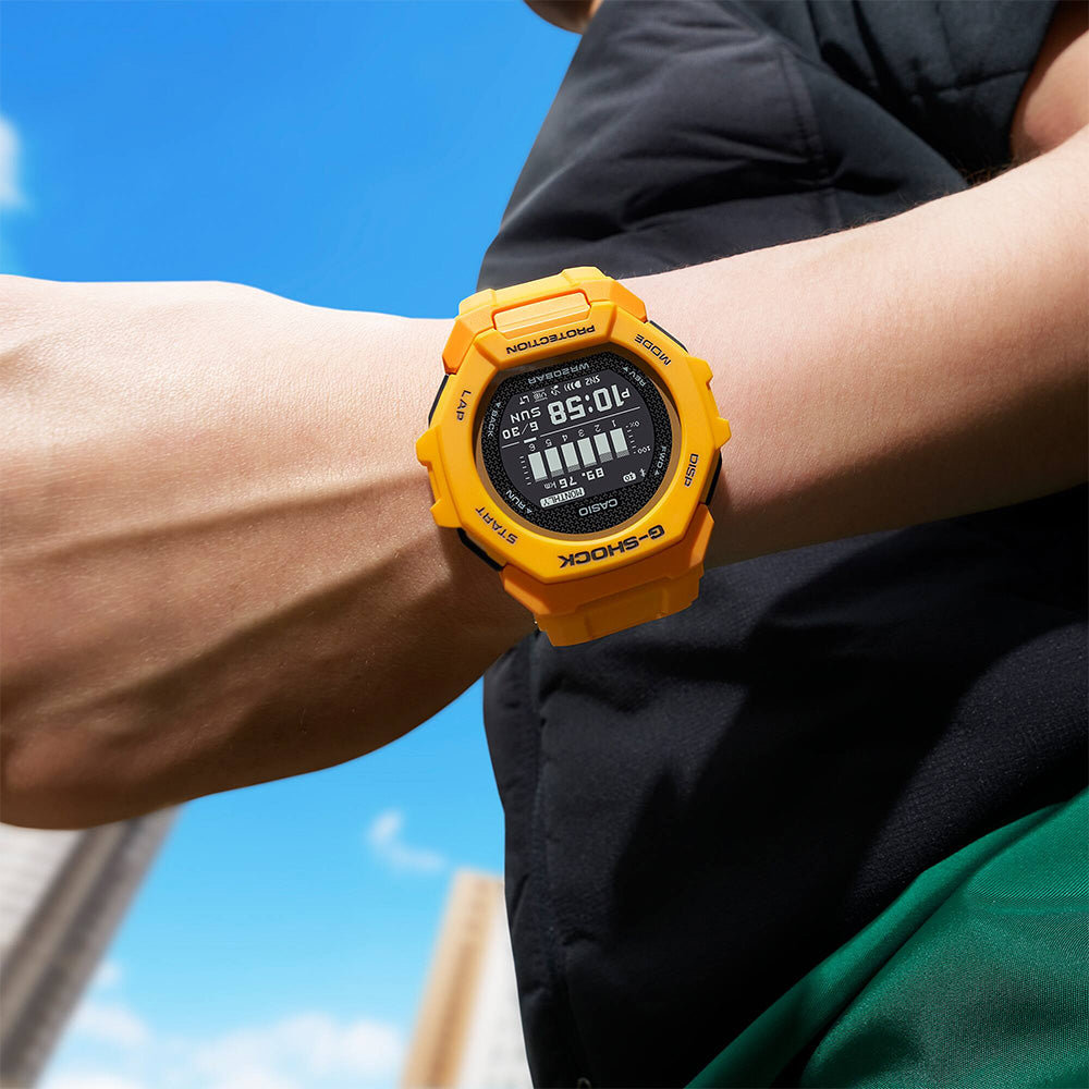 Casio G-Shock 200m Bluetooth Fitness Digital Wrist Watch, GBD-300-9DR