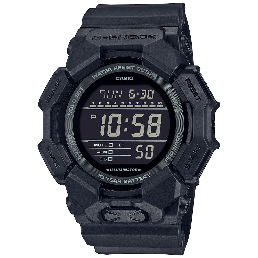 Casio G-Shock 200m Digital Wrist Watch, GD-010-1A1DR