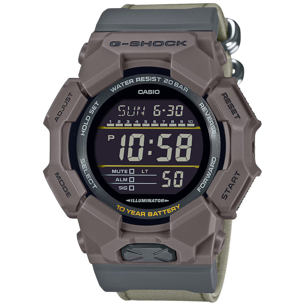 Casio G-Shock 200m Digital Wrist Watch, GD-010CE-5DR