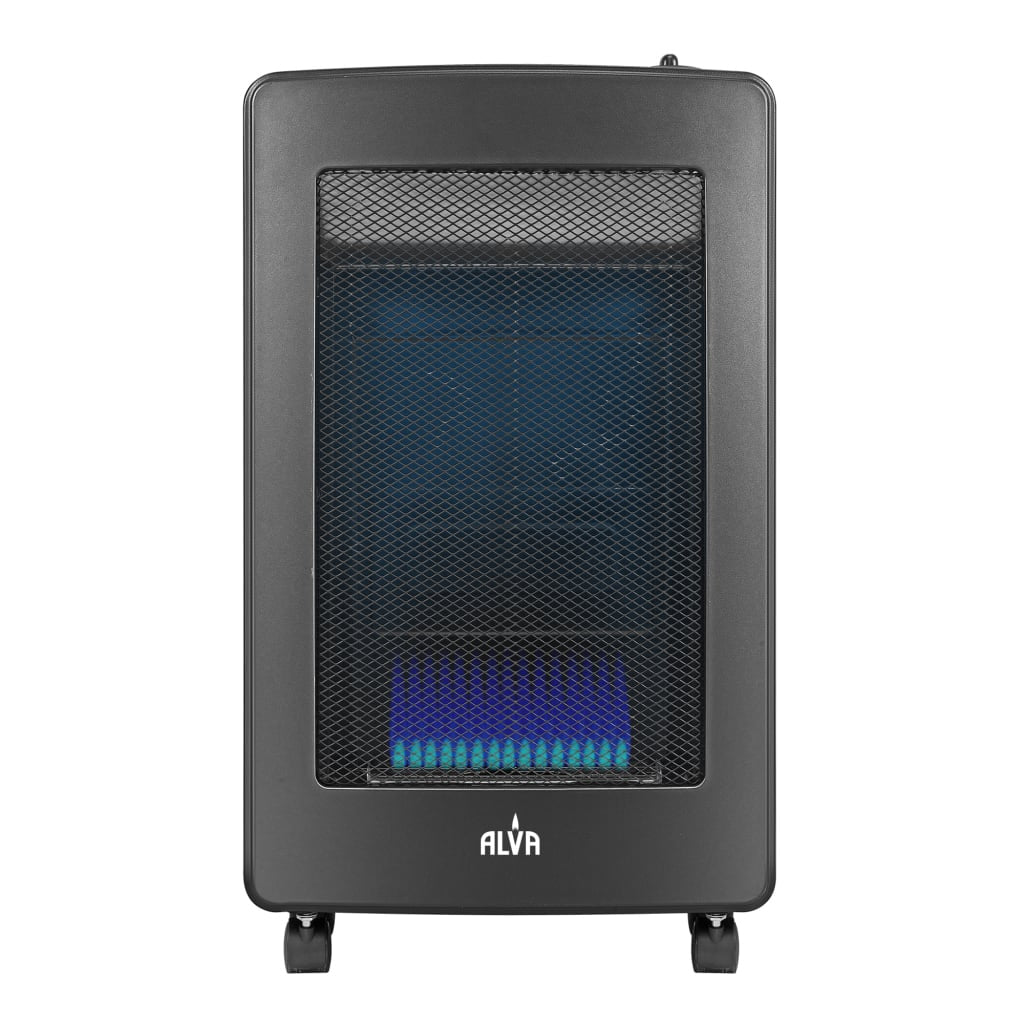Alva Blue Flame Black Convection Gas Heater