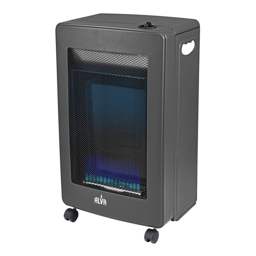 Alva Blue Flame Black Convection Gas Heater