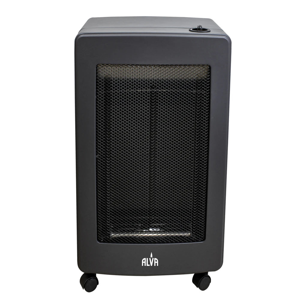 Alva Blue Flame Black Convection Gas Heater