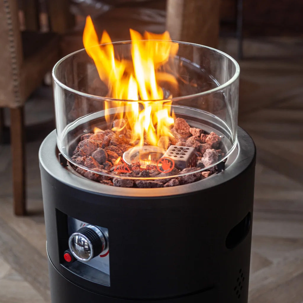 Alva Gas Fire Pit with Lava Stones