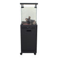 Alva Short Stand Gas Fire Pit Log Heater