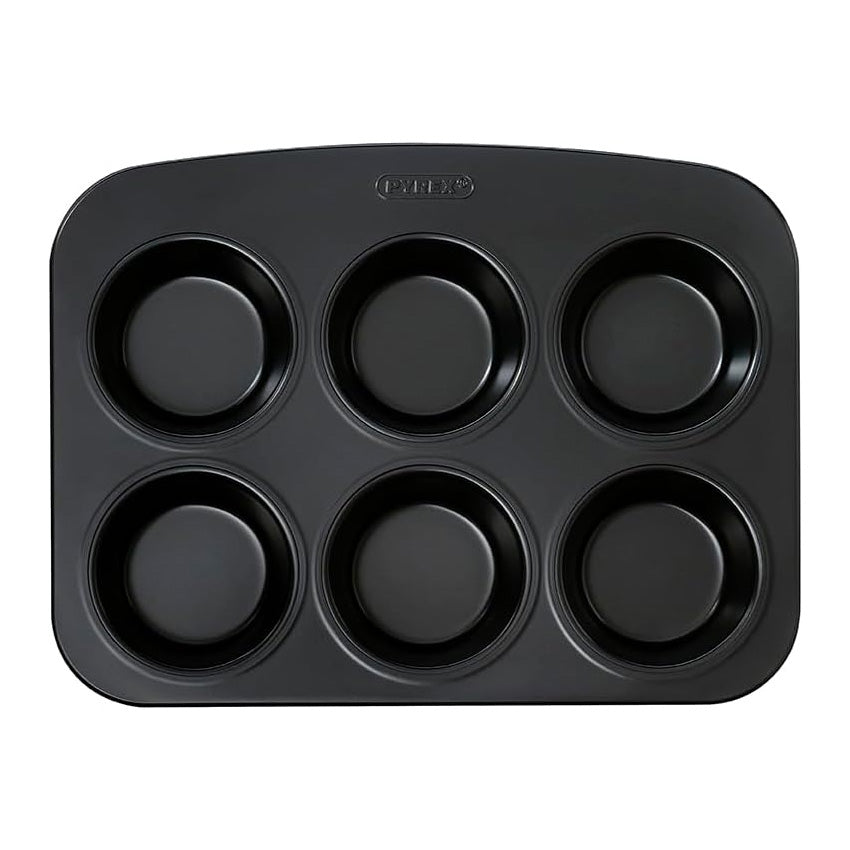 Pyrex Glide 6 Cup Non-Stick Muffin Tray