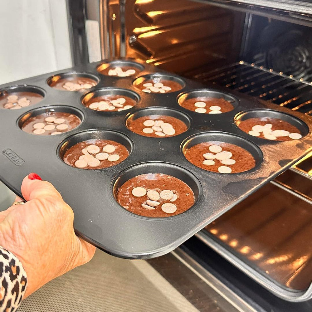 Pyrex Glide 12 Cup Non-Stick Muffin Tray