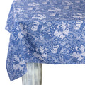 DSA Linen William Morris Golden Lily Blue Rectangular Tablecloth