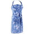 DSA Linen William Morris Golden Lily Blue Full Bib Apron