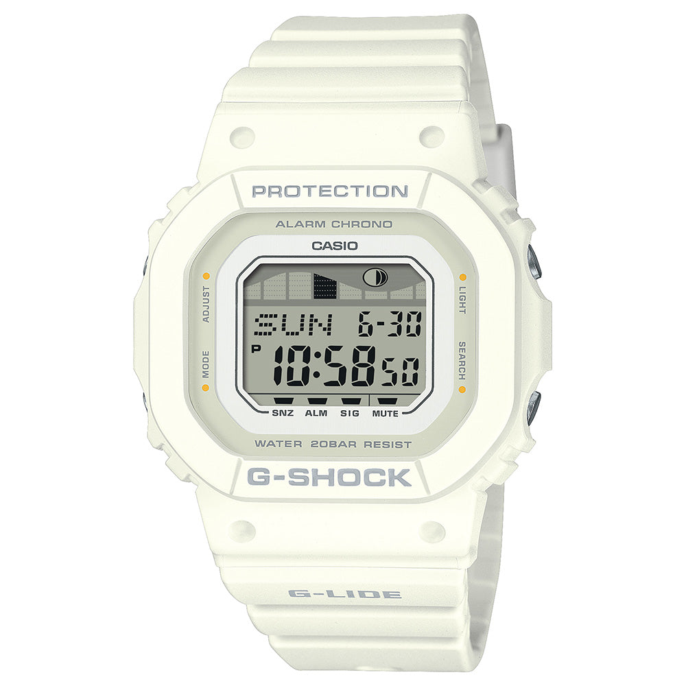 Casio G-Shock G-Lide Women's 200m Digital Tide Graph Wrist Watch, GLX-S5600