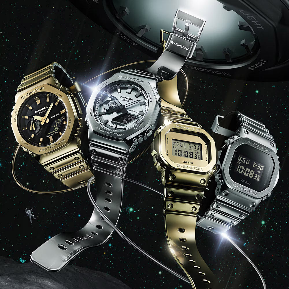 Casio G-Shock G-Steel Men's 200m Digital Wrist Watch, GM-5600YM-8DR