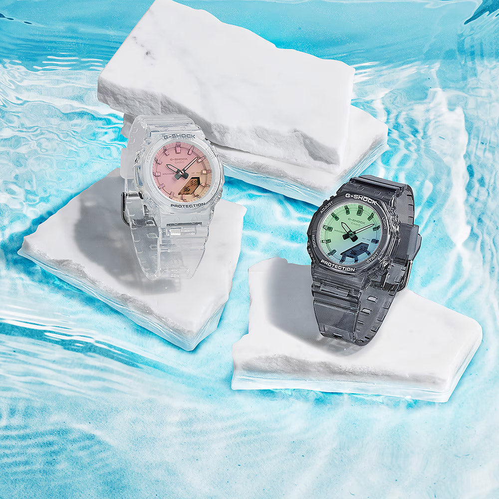 Casio G-Shock Women's 200m AnaDigi Wrist Watch, GMA-P2100SR