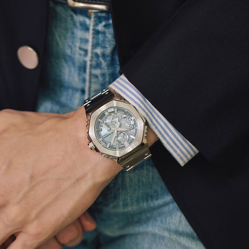 Casio G-Shock Full Metal Solar 200m BT Wrist Watch, GMC-B2100AD-2ADR