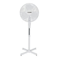 Goldair 40cm White Oscillating Pedestal Fan