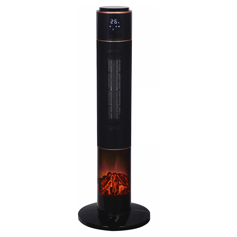 Goldair PTC Fireplace Fan Heater with Remote Control