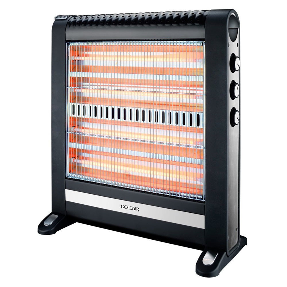 Goldair 4 Bar Quartz Heater with Humidifier & Fan