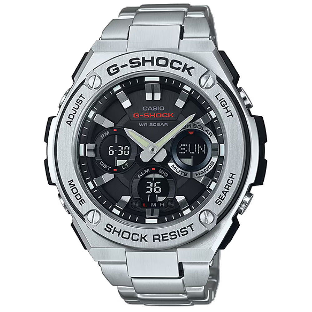 Casio G-Shock G-Steel 200m AnaDigi Watch, GST-S110D-1ADR