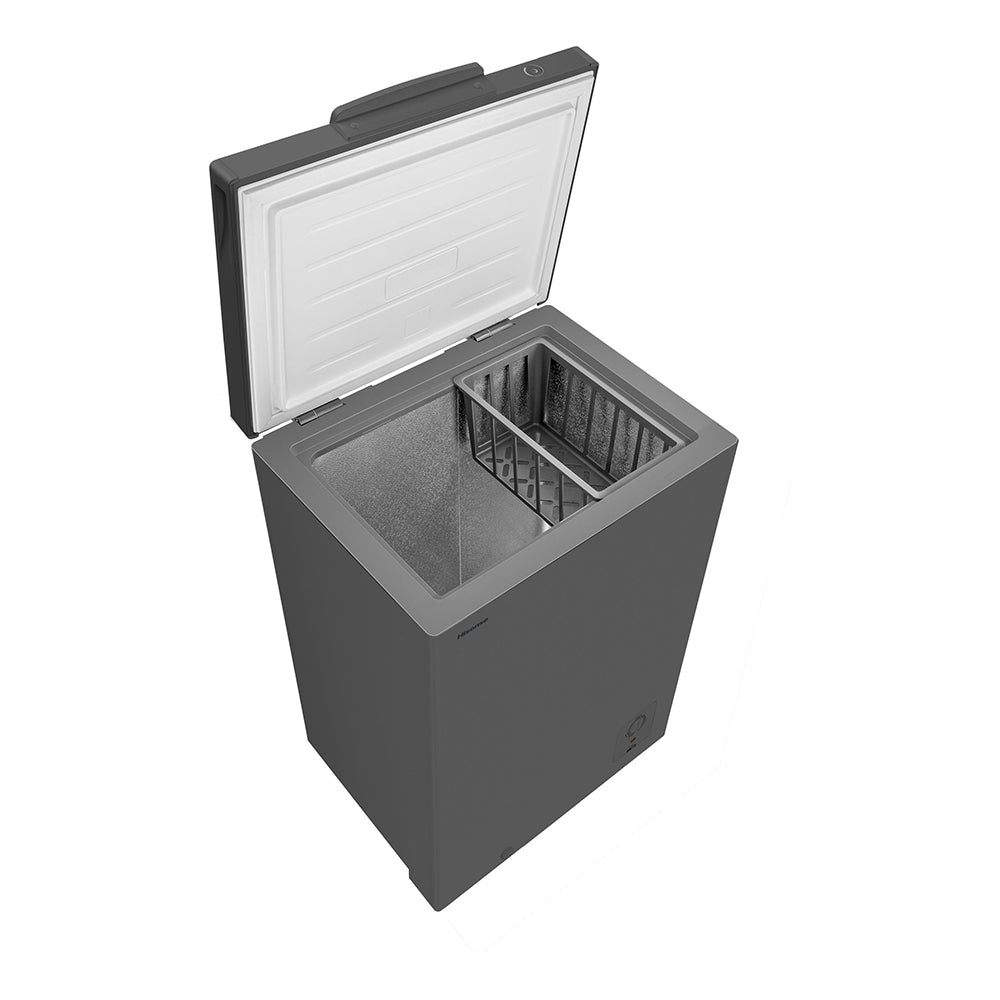 Hisense 97L Silver Chest Freezer, H135CFS