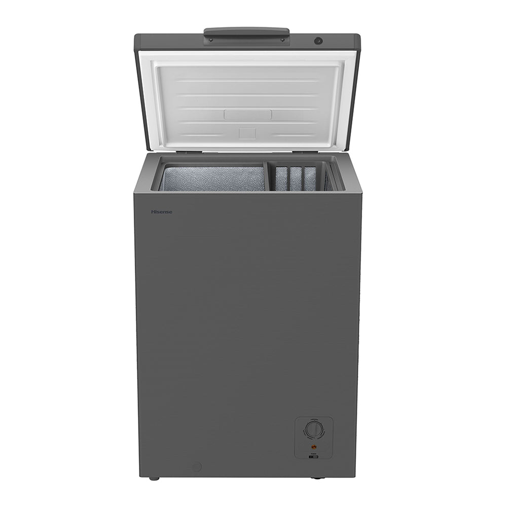 Hisense 97L Silver Chest Freezer, H135CFS