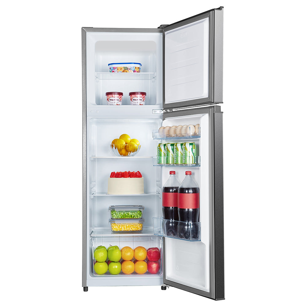 Hisense 154L Titanium Silver Combi Refrigerator, H225TTS