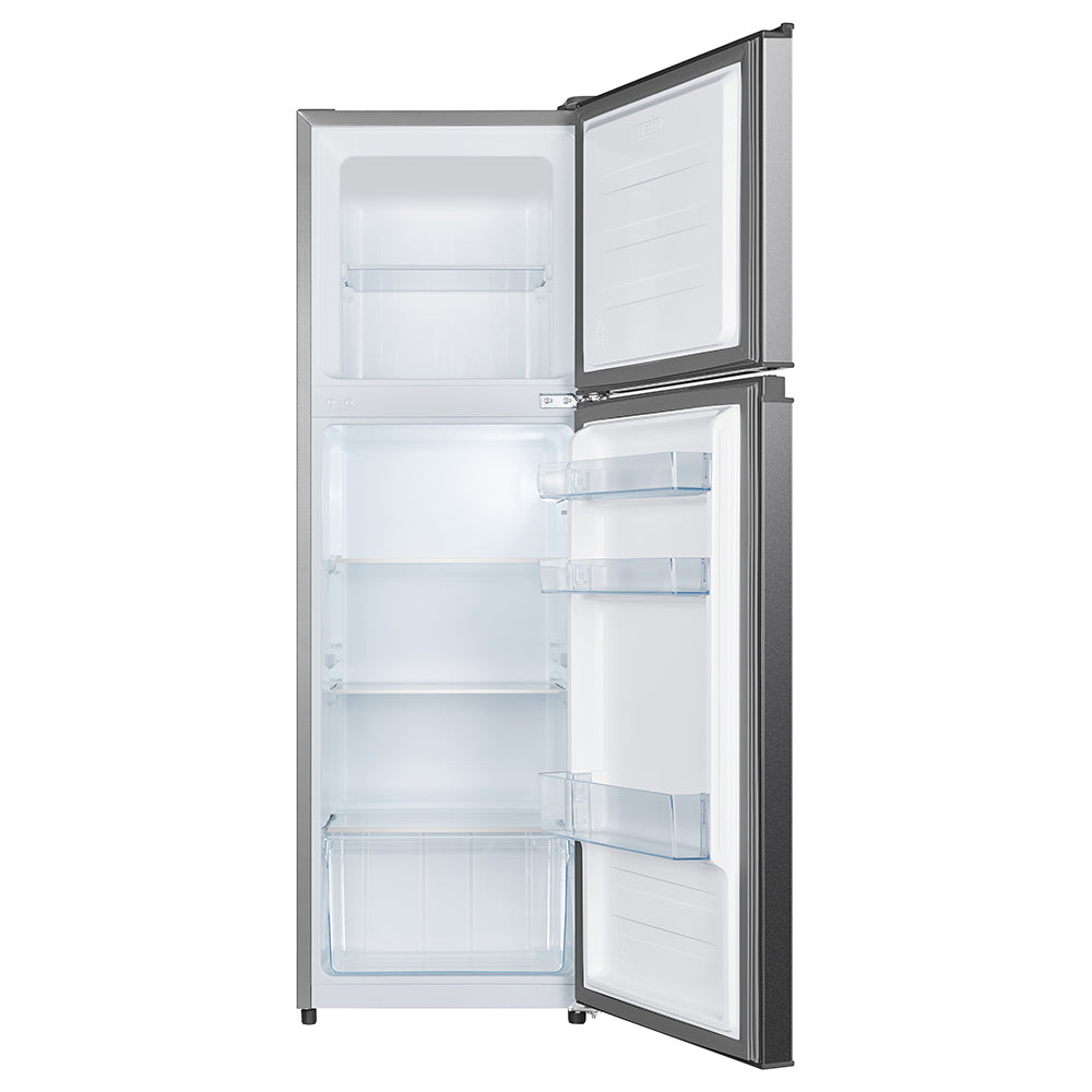 Hisense 154L Titanium Silver Combi Refrigerator, H225TTS