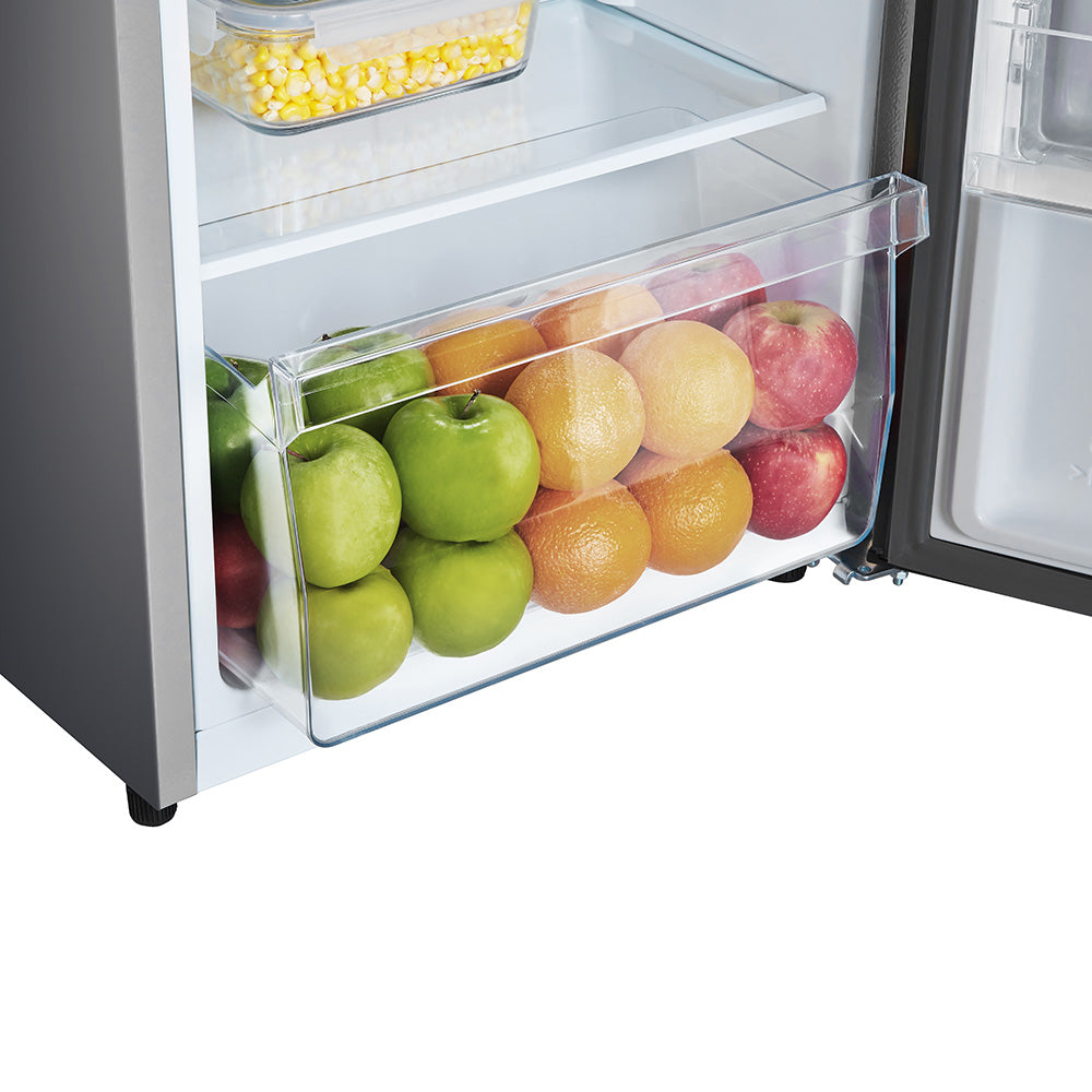 Hisense 154L Titanium Silver Combi Refrigerator, H225TTS
