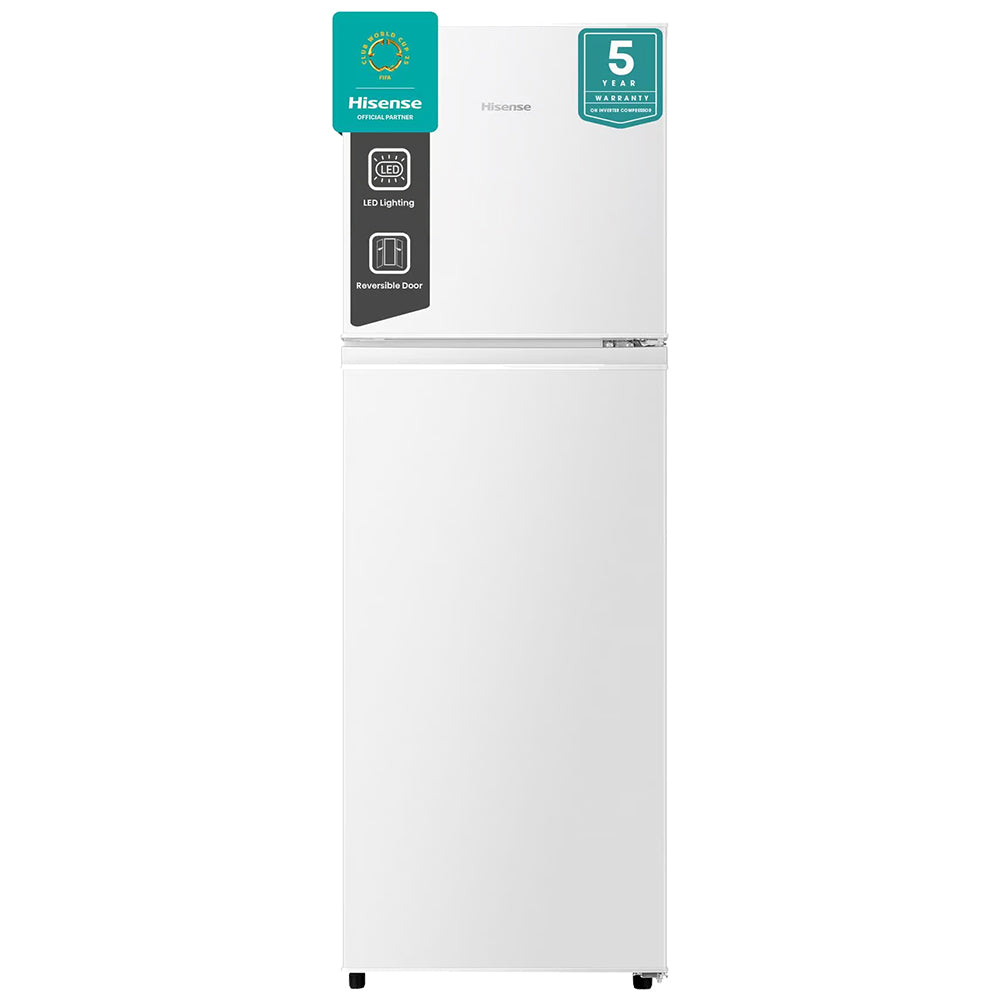 Hisense 154L White Combi Refrigerator, H225TWH