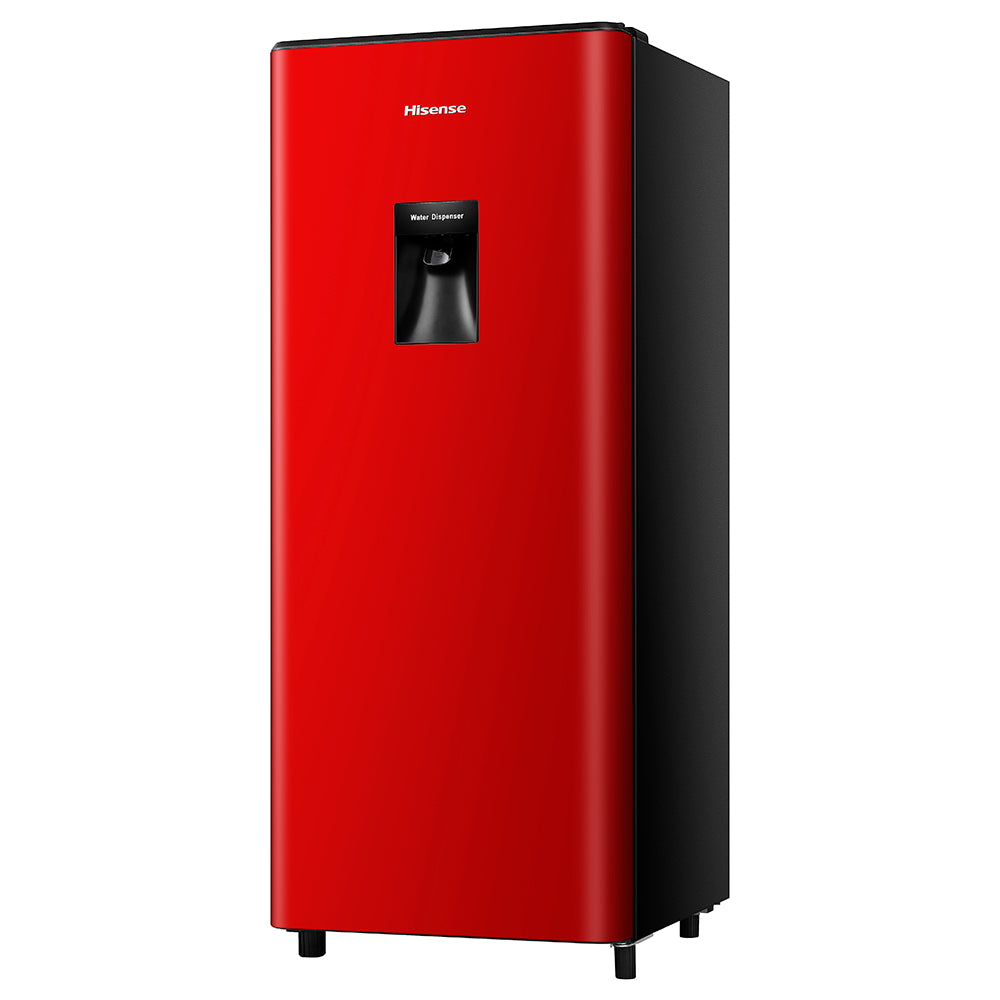 Hisense 177L Red Bar Refrigerator with Water Dispenser, H235RRE-WD