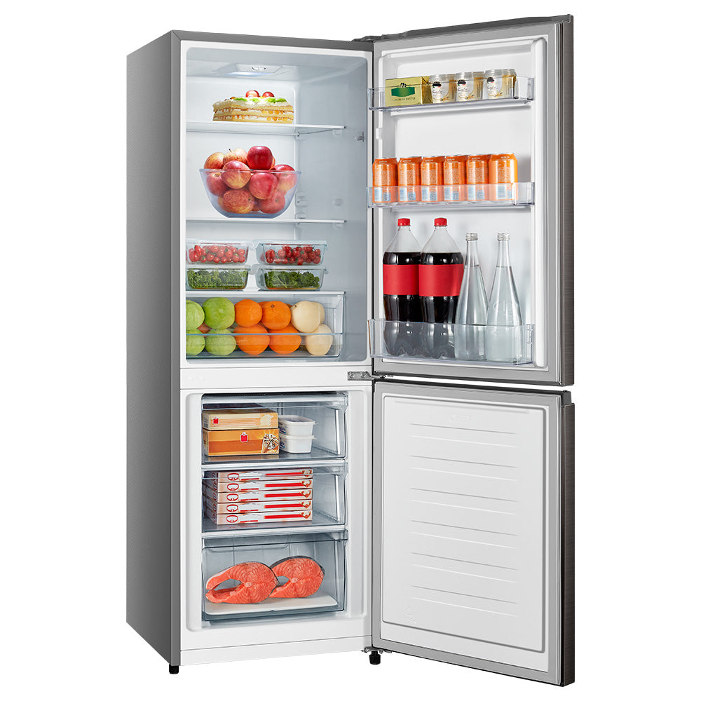 Hisense 223L Titanium Inox Combi Refrigerator, H310BIT