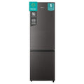 Hisense 264L Titanium Inox Combi Refrigerator, H370BIT