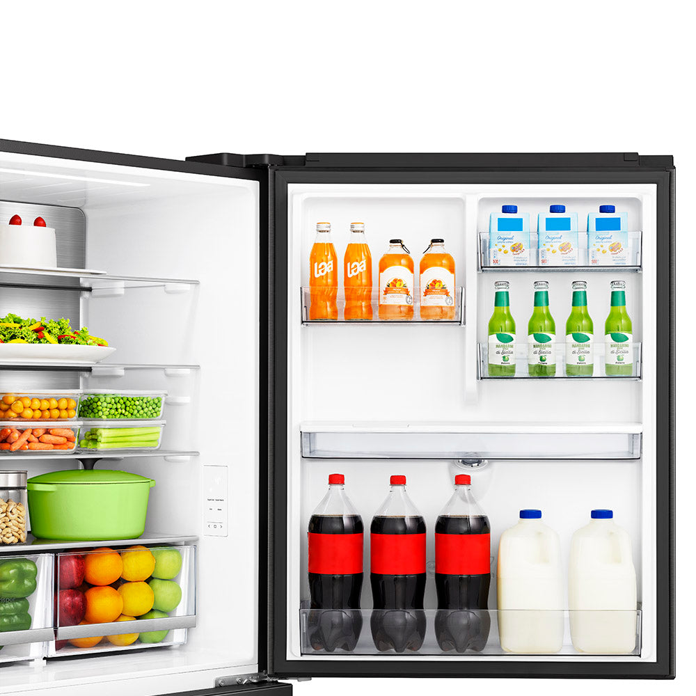 Hisense 500L Black Bottom Mount Refrigerator with Water Dispenser, H630BSB-WD