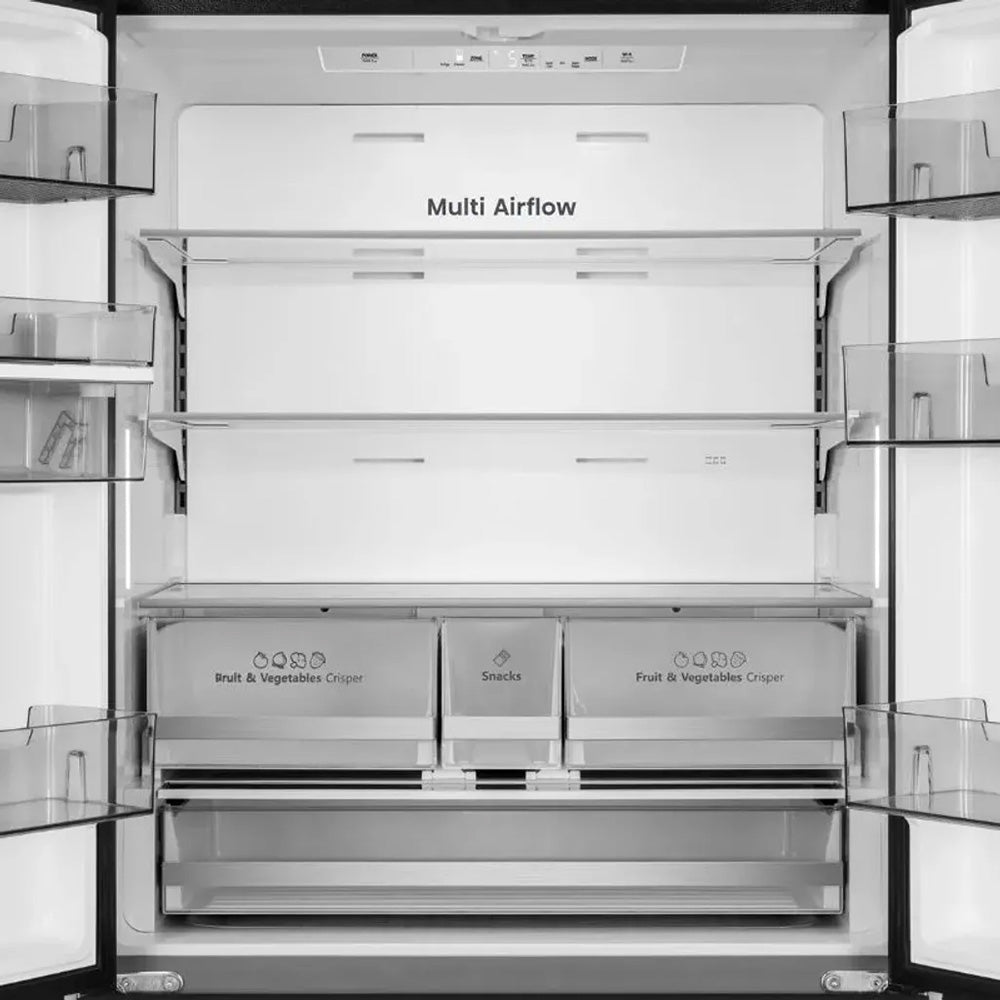 Hisense 575L Combi Refrigerator with Water Dispenser, H760FSB-WD
