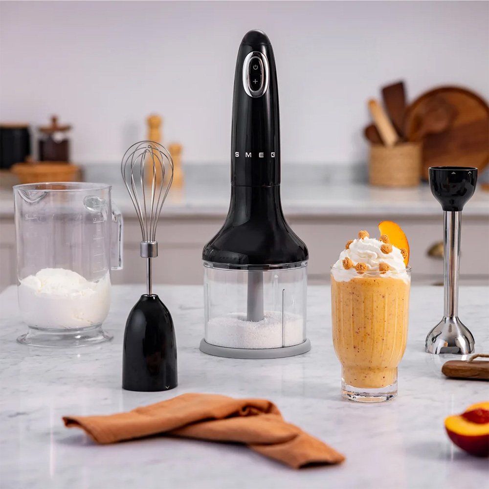 Smeg Retro Hand Blender, 4pc